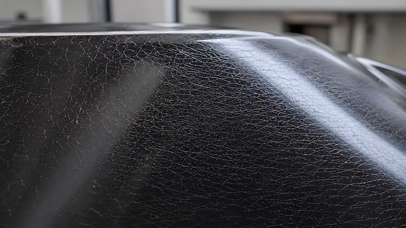 Feine Haarrisse (Craze) in der Tooling-Gelcoat-Oberfläche der Form